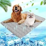 Cyslmuk - m (60 x 50 cm) tapis rafra�chissant pour chien et chat - pour l'�t� - auto - rafra�chissant ...