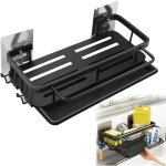 Cyslmuk - support d'�vier de cuisine mural, �gouttoir de cuisine, organisateur d'�vier suspendu avec ...