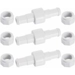 D20 lot de 3 raccords rotatifs pour tuyau d'arrosage avec 6 embouts d15 compatibles avec zodiac polaris ...