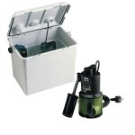 Dab ? station de relevage novabox 30 / 300 ? r�servoir 30l ? pompe automatique nova 300 ? 4 orifices ...