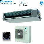 Bluevolution climatiseur ducted medium head 36000 btu fba100a + azas100my1 triphas r - 32 wi - fi commande ...