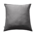 Dalia - taie d'oreiller 63x63cm 100 % viscose de bambou granit