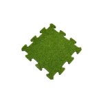 Vivol - dalle en caoutchouc avec couche sup�rieure en gazon artificiel 30 mm - 50x50 cm - syst�me puzzle ...