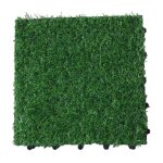 Dalle extrieur clipsables en gazon artificiel 30 x 30 x 2, 5 cm hobbytech