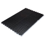 Dalle gravel fix pro - stabilisateur de gravier - env. 120x80 cm - 0, 9 m2 - noir