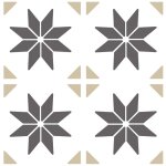 Access deco - dalles murales adhsives wall tiles effet carrelage toile 30. 5x30. 5cm boite de 6