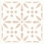 Access deco - dalles murales adh�sives wall tiles effet carrelage vintage fleur 30. 5x30. 5cm boite de ...