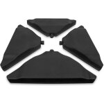 Vonroc - dalle premium parasol ? triangulaire - remplissable 4 pcs.