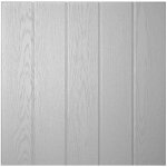 Decosa - dalle de plafond athen - polystyr�ne - effet bois - couleur gris clair - 50 x 50 cm - 10 sach. ...