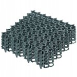 Dalles stabilisatrices en plastique 50 cm, stabilisateurs de gravier, dalles � engazonner pour jardins, ...