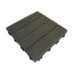 Mccover - dalle de terrasse bois composite modular 30 x 30 cm / ep 2, 5 cm - coloris - gris carbone, ... Mccover - dalle de terrasse bois composite modular 30 x 30 cm / ep 2, 5 cm - coloris - gris carbone, ...