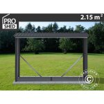 Dancover - abri de stockage pour bois, 2, 42x0, 89x1, 56m, 2, 15m�, proshed�,