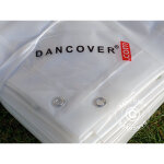 Dancover - bche 8x12m, pe 250g / m, translucide