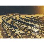 Dancover ? chaise pliante noire 44x44x80cm ? polypropyl�ne et acier inox ? lot de 24 ? charge max 132kg ...