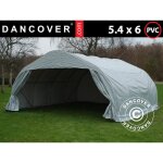 Garage double 5, 4x6x2, 9m pvc, gris Garage double 5, 4x6x2, 9m pvc, gris