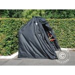 Dancover - garage pliant (moto), 1, 05x2, 7x1, 57m, noir