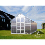 Serre polycarbonate titan classic 480, 14, 4m�, 2, 35x6, 12m, argent