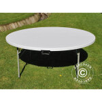 Dancover - table pliante ronde pro Ø183cm, gris clair (1 pcs) Dancover - table pliante ronde pro Ø183cm, gris clair (1 pcs)