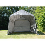 Tente abri voiture garage pro 3, 77x7, 3x3, 18m pvc, gris Tente abri voiture garage pro 3, 77x7, 3x3, 18m pvc, gris