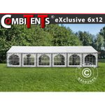 Dancover - tente de réception, exclusive combitents® 6x12m 4 - en - 1, Dancover - tente de réception, exclusive combitents® 6x12m 4 - en - 1,