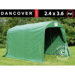 Tente de stockage tente abri pro 2, 4x3, 6x2, 34m pvc, vert