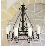 Dandibo - lustre 101318 chandelier d - 60 cm chandelier en mtal  suspendre