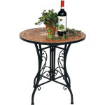 Table mosaïque métal table mosaïque ø 60 cm 12001 table de jardin méditerranée résistant aux intempéries ... Table mosaïque métal table mosaïque ø 60 cm 12001 table de jardin méditerranée résistant aux intempéries ...