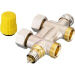 Danfoss - corps radiateur s�che - serviettes vhs - un - droit bitube f3 / 4' raccordement m3 / 4' 013g4744 ...