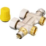 Danfoss - corps radiateur sche - serviettes vhs - un - droit bitube f3 / 4' raccordement m3 / 4' 013g4744 ...