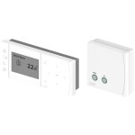 Danfoss - thermostat d'ambiance programmable tpone rf g + rx1 - s, piles pour le thermostat et 230 v ...