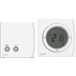 Thermostat digital sans fil, avec afficheur, alimentation  piles pour le thermostat, alimentation 230v ...