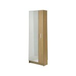 Topkit - danubio 56ab meuble  chaussures avec miroir - meuble  chaussures troit | meuble  chaussures ...
