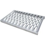 Daprona - caillebotis pour ramoneurs, grille robuste, utilisable comme issue de secours - argent, 120cm ...