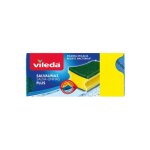 Tampon � r�curer antibact�rien nail saver 2 + 1 avec chiffon 162589 vileda