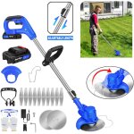Dayplus - 21v tondeuse à gazon sans fil débroussailleuse de jardin avec 1 accu Dayplus - 21v tondeuse à gazon sans fil débroussailleuse de jardin avec 1 accu