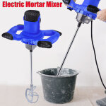 Dayplus - malaxeur mortier colle 2600w m�langeur �lectrique professionnel � 6 vitesses