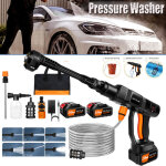 Dayplus - nettoyeur haute pression sans fil 180bar 6in1 jet wash cleaner 2x 3. 0ah battery