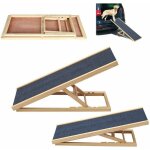 Dayplus - rampe pour chien rampe pour animaux compagnie pour voiture, avec hauteur r�glable, rampe de ...