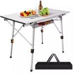 Dayplus - table de camping table pliante table multifonctionnelle avec poign�e de transport voyage valise ...