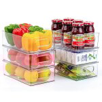 Bacs de rangement pour rfrigrateur rangement frigo organisateur de cuisine tiroirs empilables pour ...