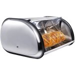 Bo�te � pain, en acier inoxydable, 44�27�18 cm