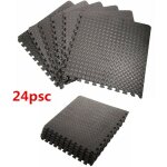 Tapis de protection de sol eva, matelas puzzle imperméable, 24 dalles, pour fitness, piscine, patageoire, ... Tapis de protection de sol eva, matelas puzzle imperméable, 24 dalles, pour fitness, piscine, patageoire, ...