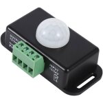 Dc 12v / 24v corps s�curit� infrarouge pir d�tecteur de capteur de mouvement interrupteur pour bande ...