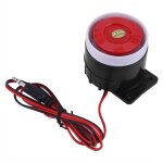 Dc 12v mini sirne filaire corne 110 db scurit  la maison systme d'alarme sonore de scurit systme ...