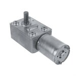 Dc 12v moteur electrique de rduction rversible turbine  couple elev bote  engrenages  vis sans ...