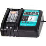Dc18rc 14. 4v - 18v 3a chargeur rapide chargeur de remplacement pour makita dc18ra dc18rd batteries pour ...