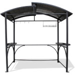 Dcb garden - abri - barbecue - abri de jardin en aluminium et polycarbonate