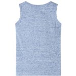 Dbardeur enfant mlange bleu 140