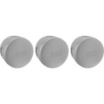 Lot de 3 boites de derivation etanche ip54 �70 / p40 gris - 718811 - origine france - debflex