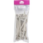 Collier avec embase  16 a 32 mm gris sachet de 25 - 709102 - debflex